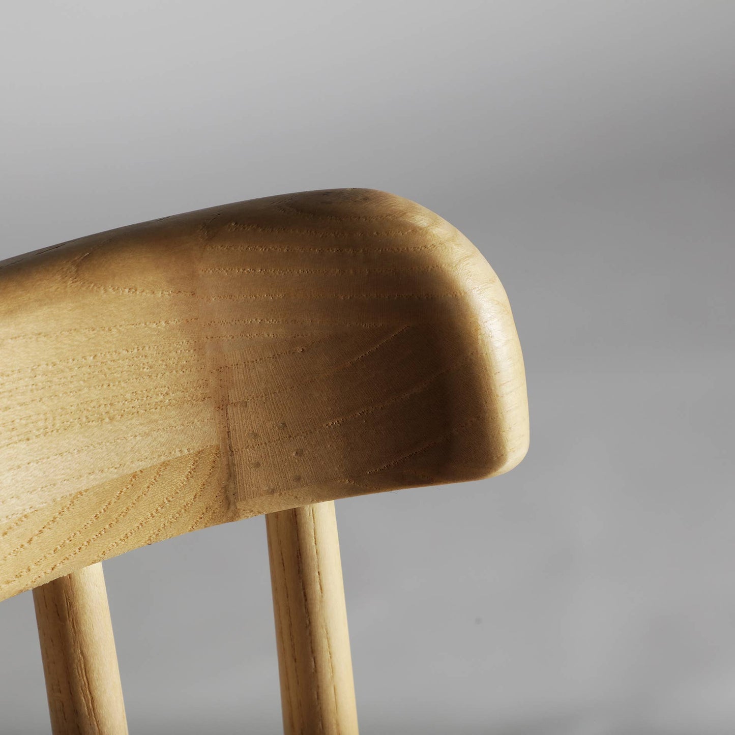 Eide Chair, Elm Wood, Natural, 48x46x91cm