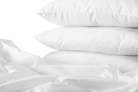 100% Cotton Pillowcases, 144 Thread Count. Pack of 10.