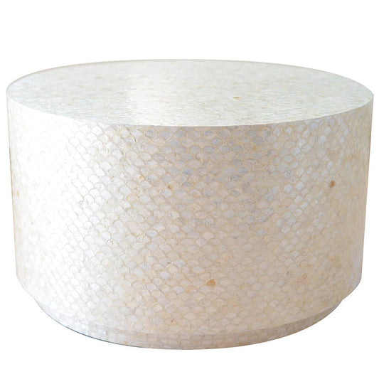 Pearl White Coffee Table 76X76X44Cm