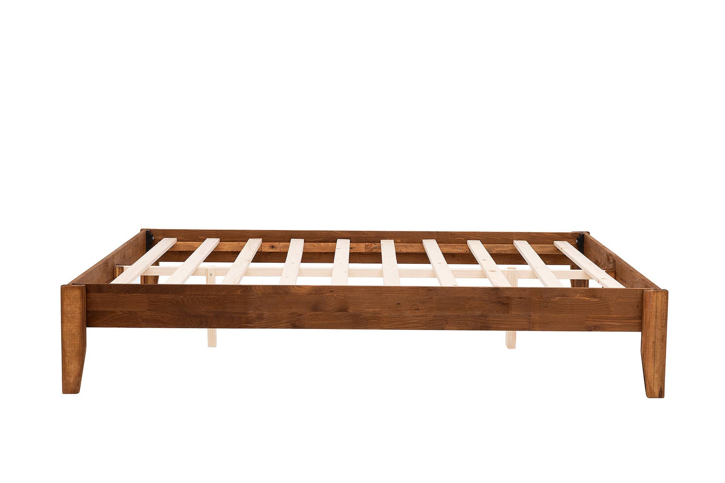 Galaxi Model Wooden Bed Single Pine Wood - Brown 150 x 200