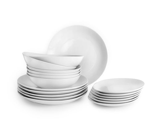 Ibili - 18-Piece Bologna White Set