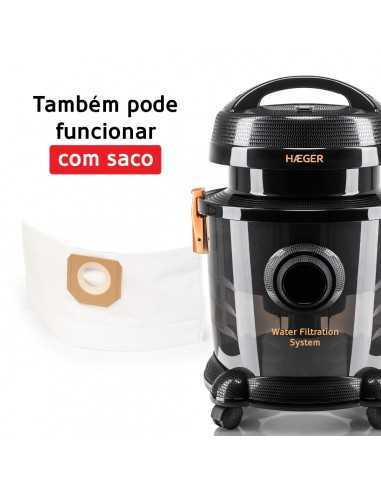 Vacuum Cleaner with Water Filter Haeger Aquaclean 1200