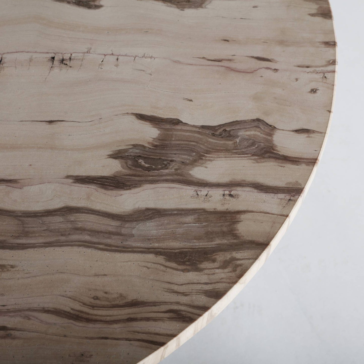 Mango Wood Coffee Table in Brown, 90x90x41cm