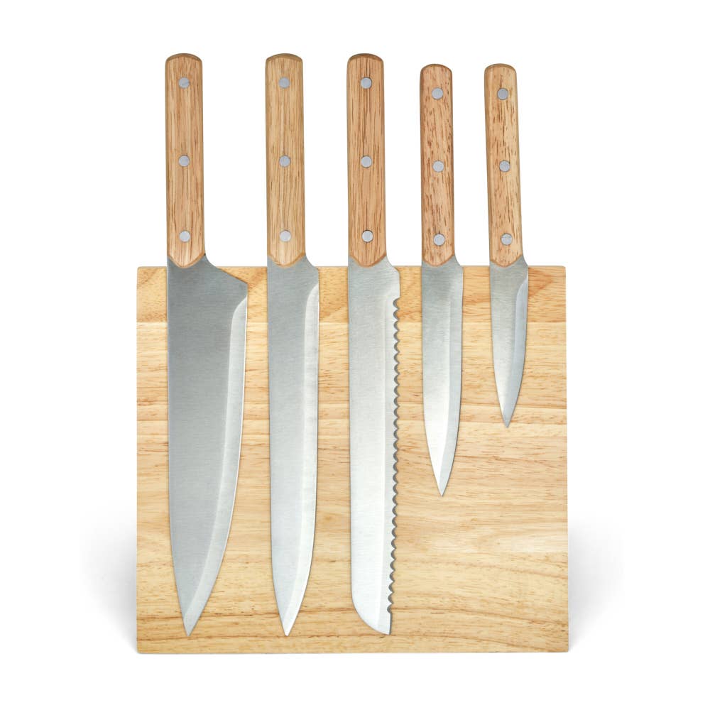 Knife Set and Magnetic Holder