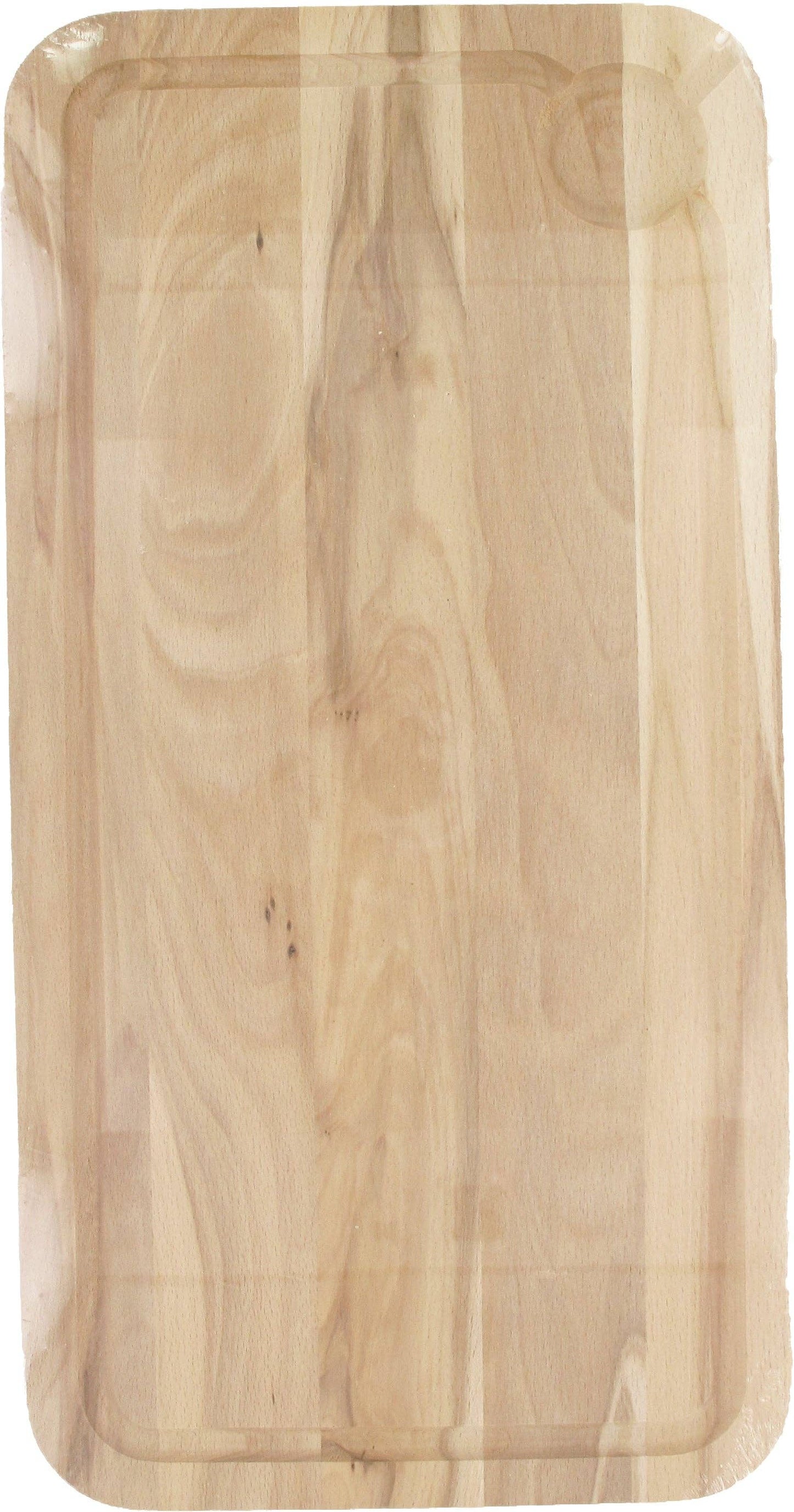 Beech Cutting Board with Groove 45 X 25 cm