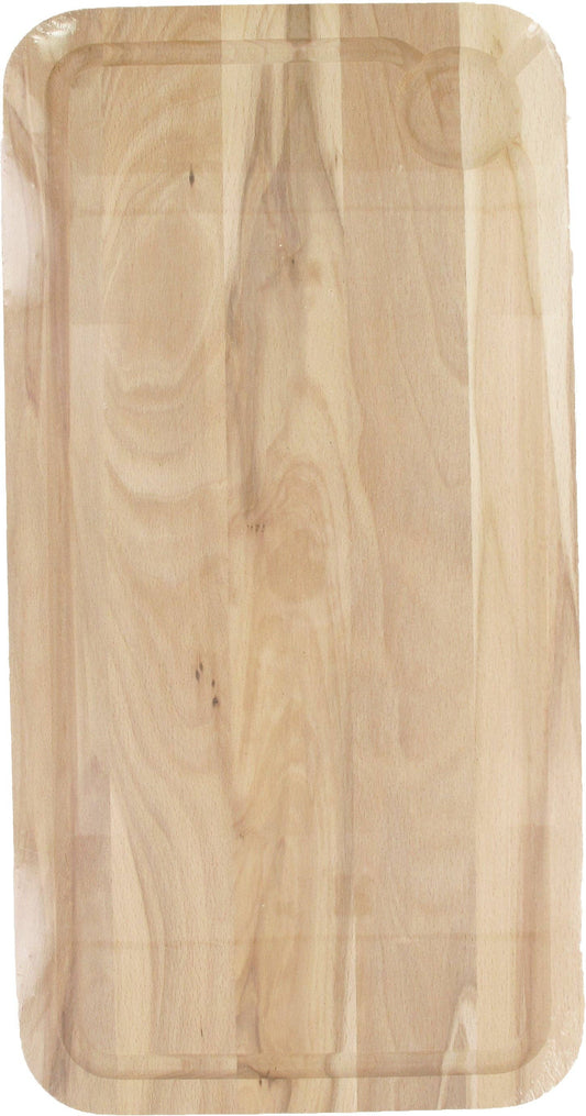 Beech Cutting Board with Groove 45 X 25 cm