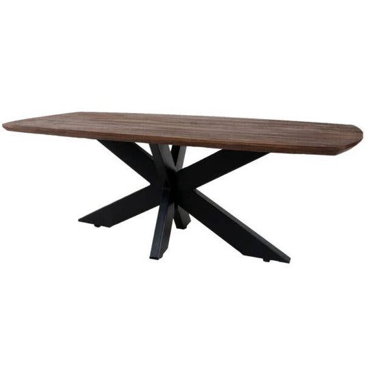 Felix Dining Table — Espresso Mango Wood — 220 X 100 cm