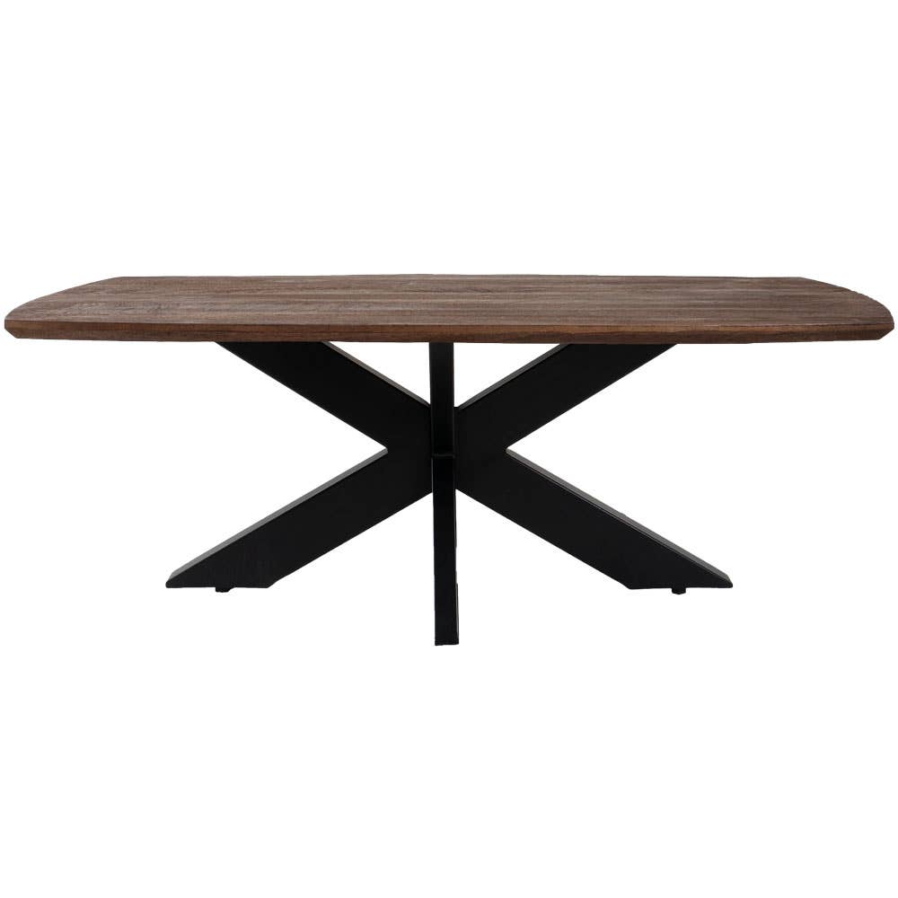 Felix Dining Table — Espresso Mango Wood — 220 X 100 cm