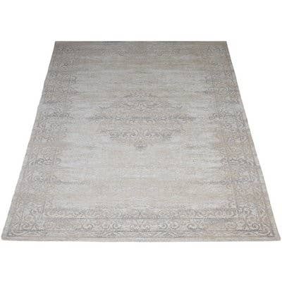 Beige Medallion Rug 160 X 230 cm