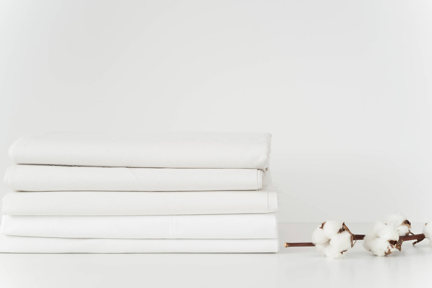 Fitted Sheets 100% Cotton | Pack of 5 - 150 x 200 cm
