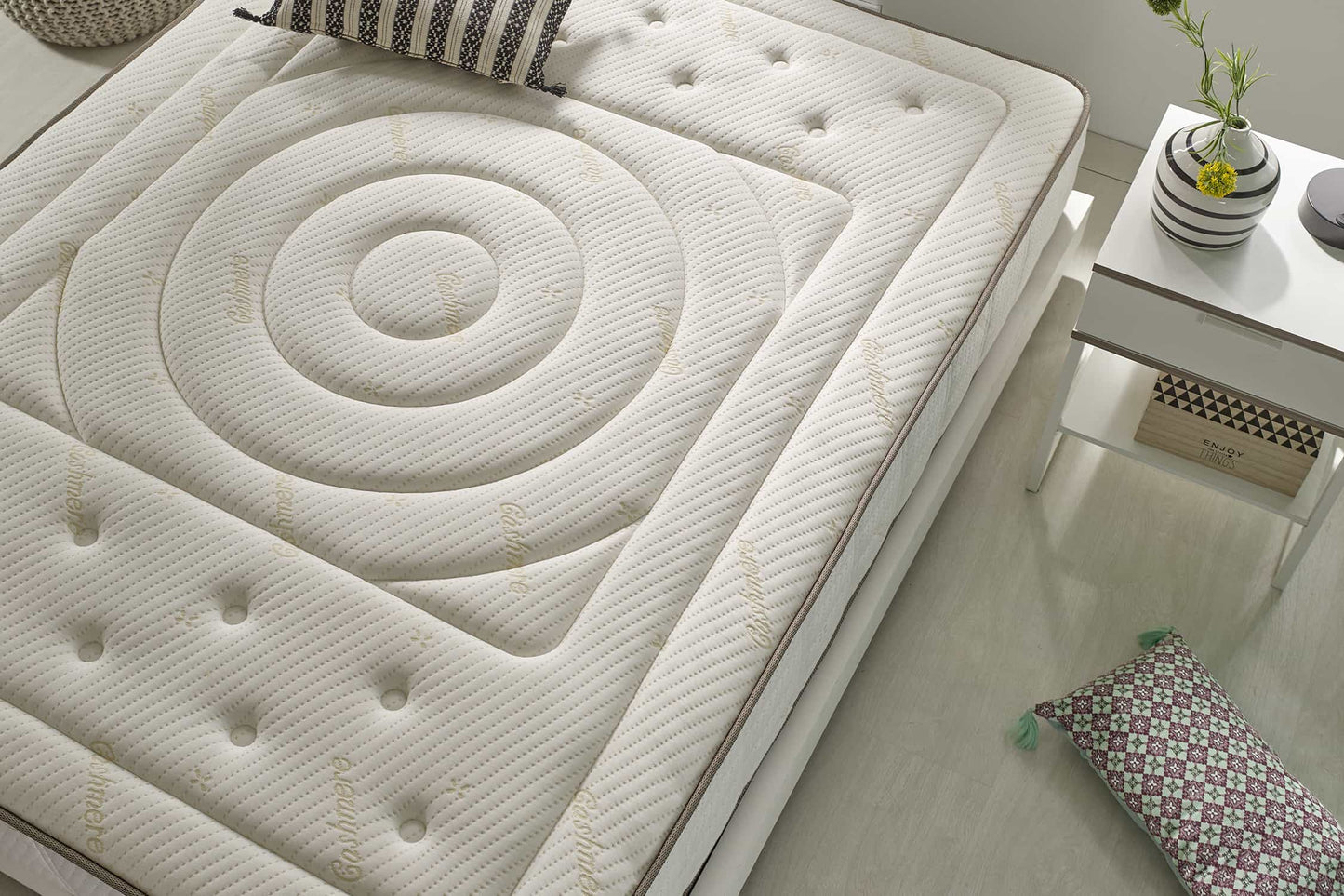 Supersoft Cashmere Premier Gel Mattress, 27cm, 90x200cm
