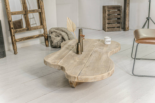 Coffee Table, Side Table, Reclaimed Wood Table Karli