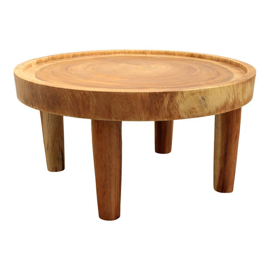Coffee Table Wood Round Rowan Xl
