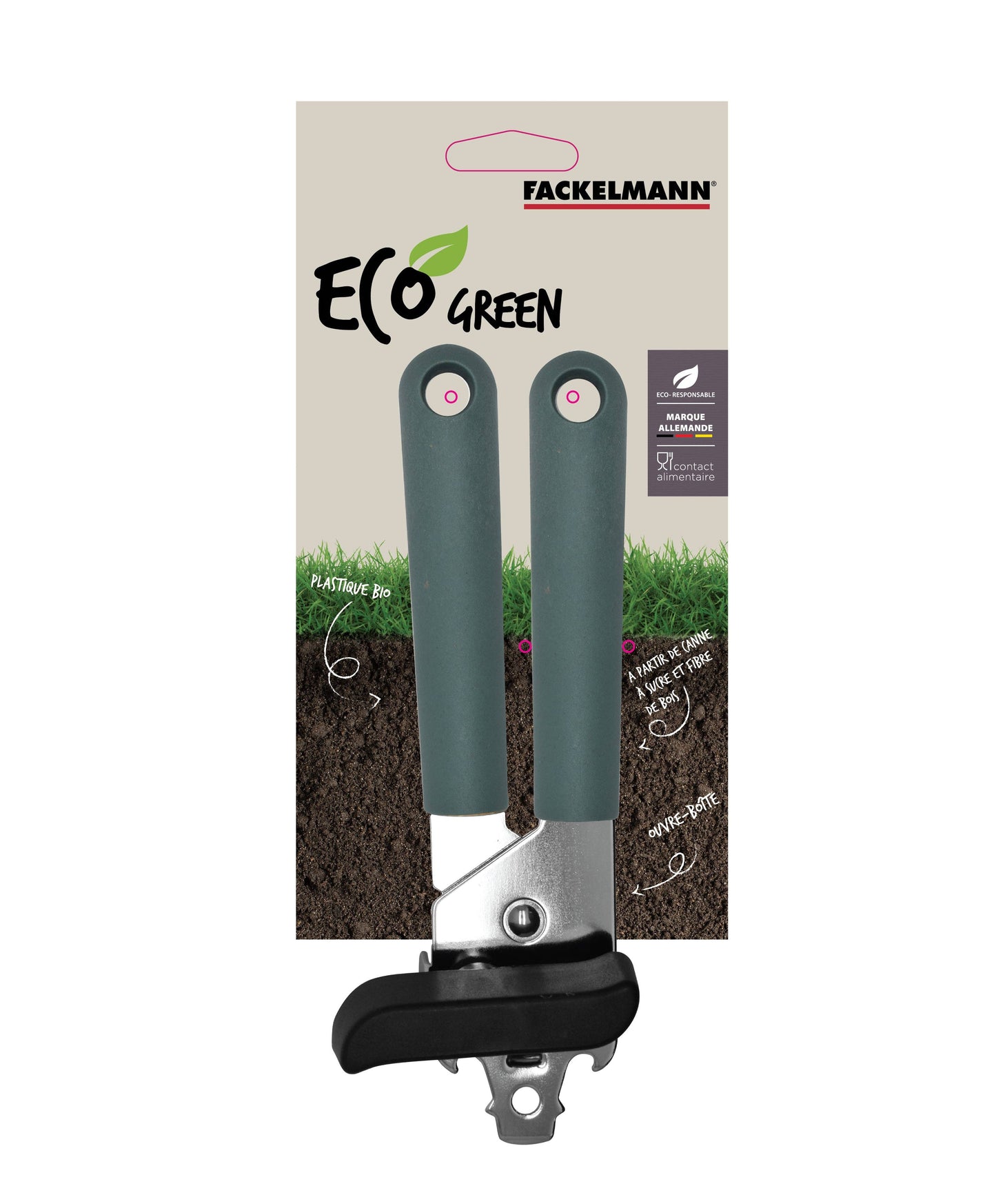 Fackelmann Eco Green Manual Can Opener