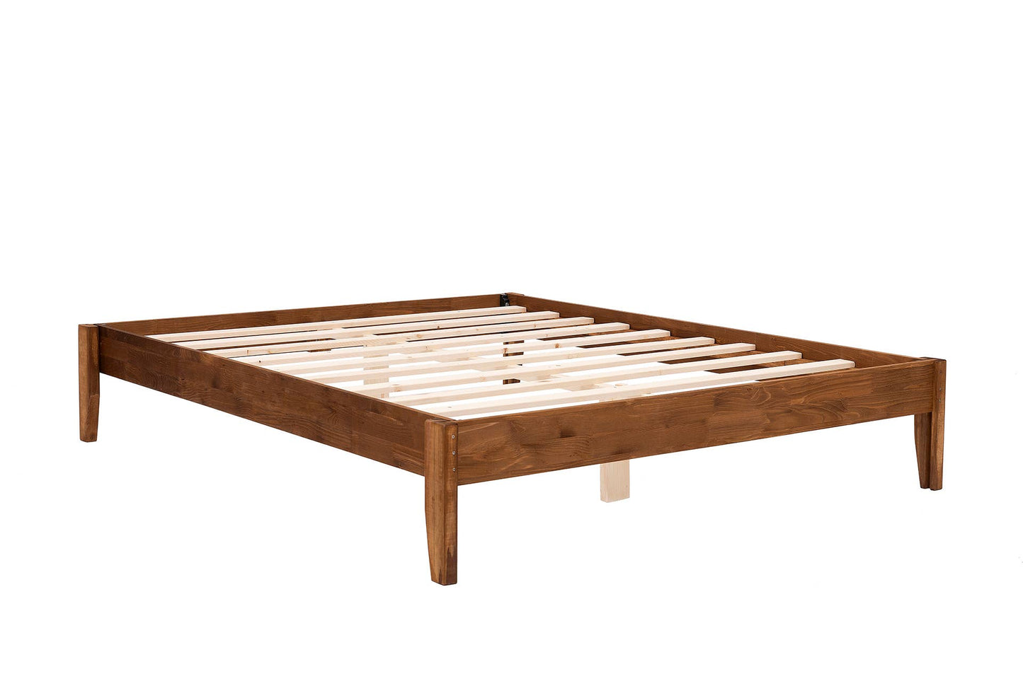 Galaxi Model Wooden Bed Single Pine Wood - Brown 150 x 200