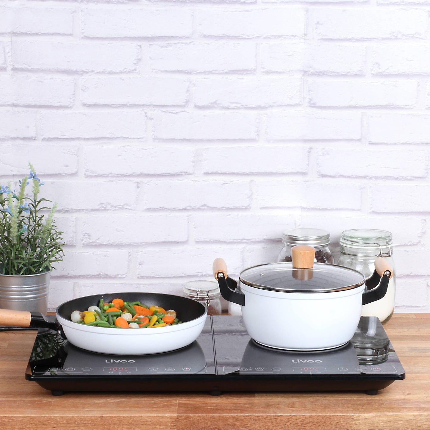 Double Induction Hob