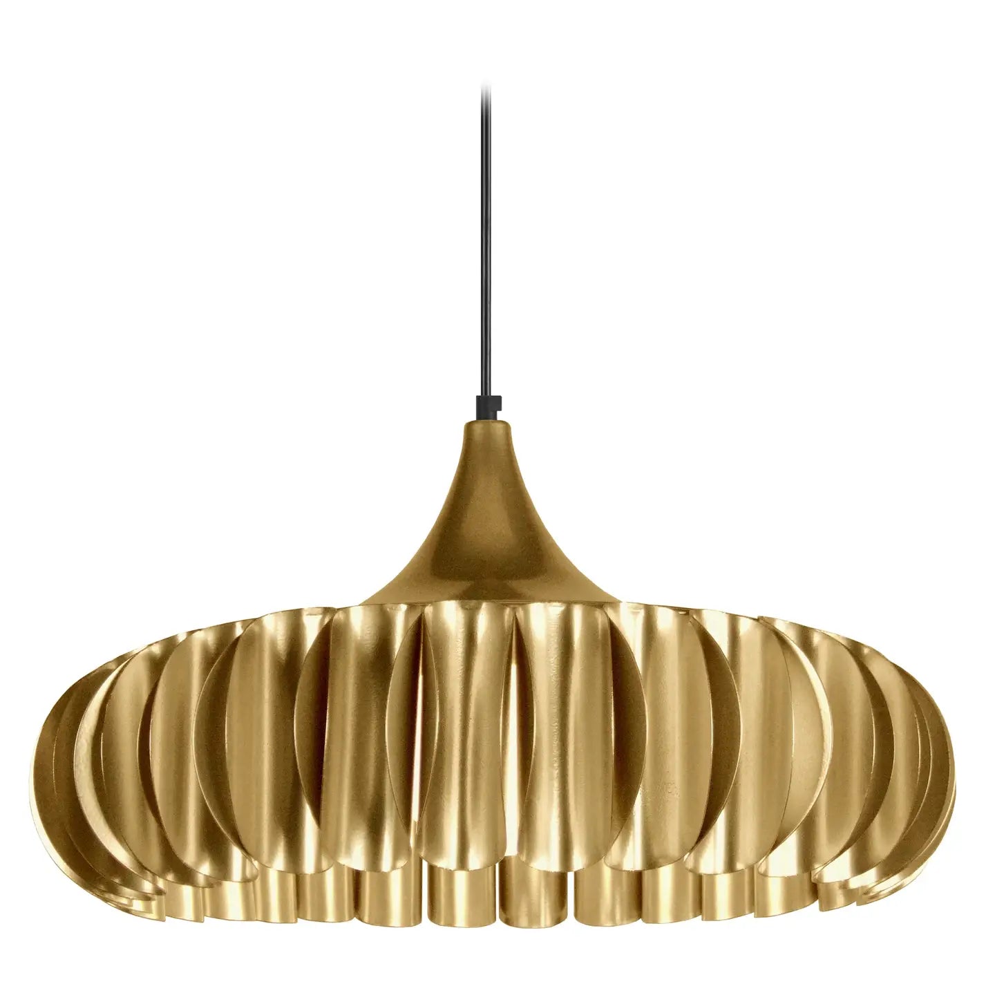 Gold Metal Chapel Suspension light