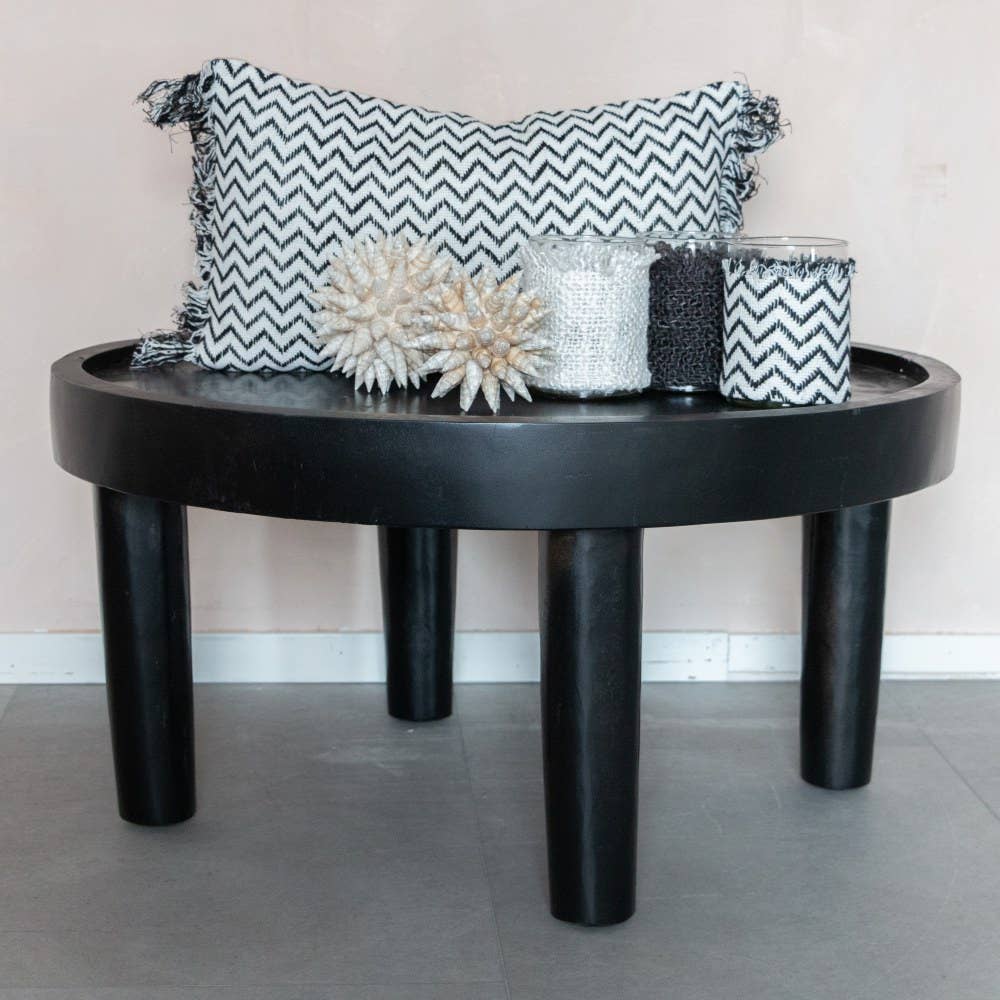 Coffee Table Wood Round Rowan Xl